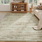 Vesper Collection · Beige Washable Area Rug
