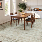 Vesper Collection · Beige Washable Area Rug
